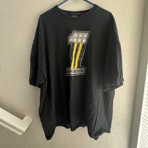 Harley Davidson Shirt Men's 3XL XXXL Short Sleeve Sturgis SD Black Hills